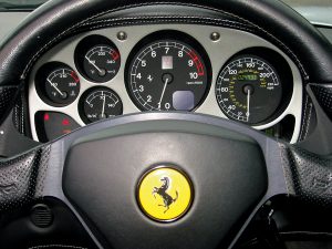 Ferrari odometer